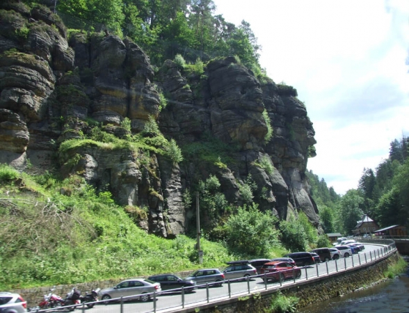 Zdjęcie z Czech - z okna autokaru