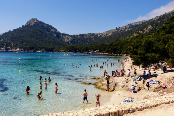 Zdjęcie z Hiszpanii - Cala de Formentor i Playa de Formentor