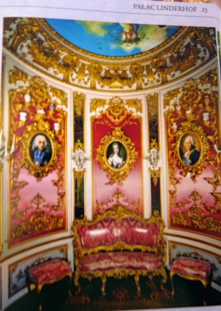 Zdjęcie z Niemiec - Linderhof- Gabinet Różowy (malutki jego fragmencik) :))