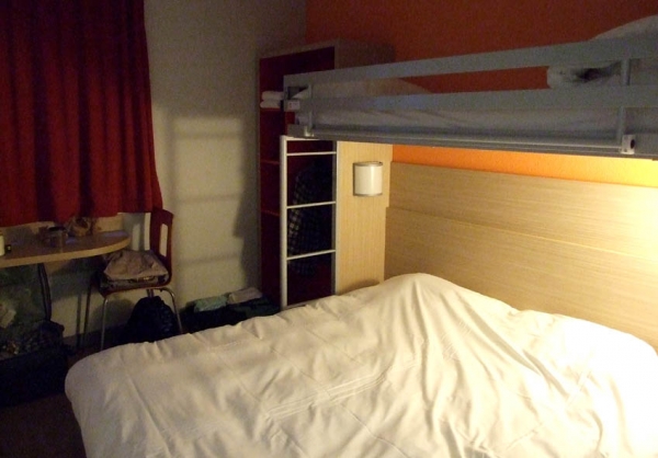 Zdjęcie z Francji - hotelowy pokój sieci Ibis