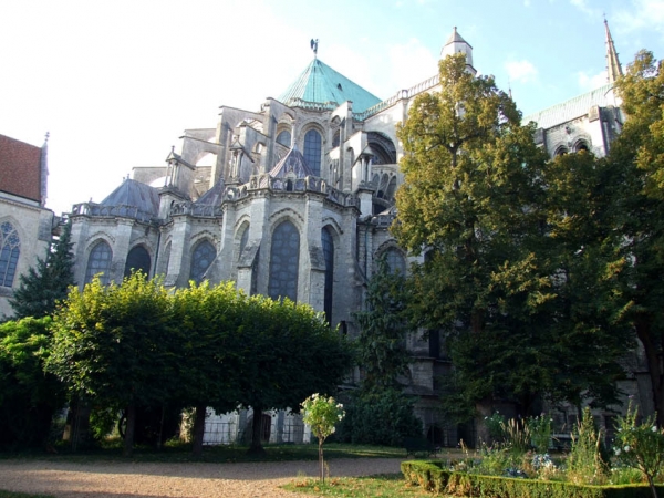 Zdjęcie z Francji - katedra w Chartres