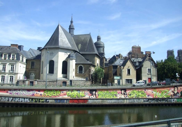 Zdjęcie z Francji - wjeżdżamy do Rennes