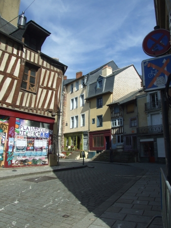 Zdjęcie z Francji - zaułki Rennes