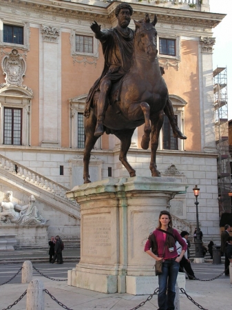 Zdjęcie z Włoch - Konie w Rzymie..