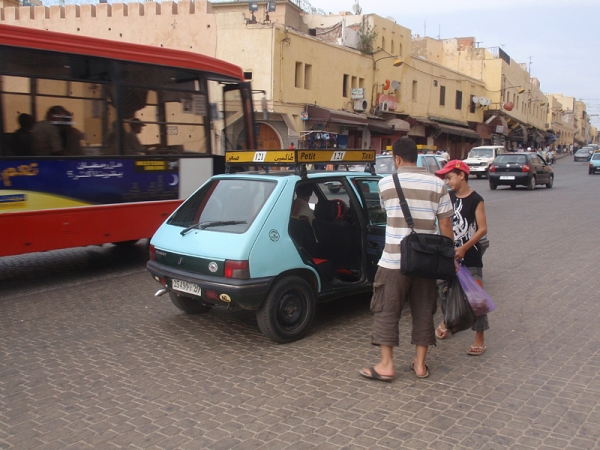 Zdjęcie z Maroka - Marokańskie TAXI