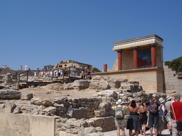 Zdjęcie z Grecji - Knossos Kreta