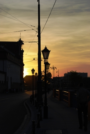 Zdjęcie z Polski - Wrocław nocą