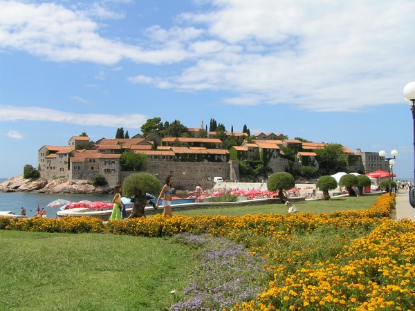 Zdjęcie z Czarnogóry - Sveti Stefan