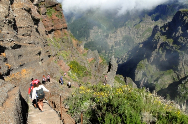 Zdjęcie z Portugalii - Trekking po szczytach Madery