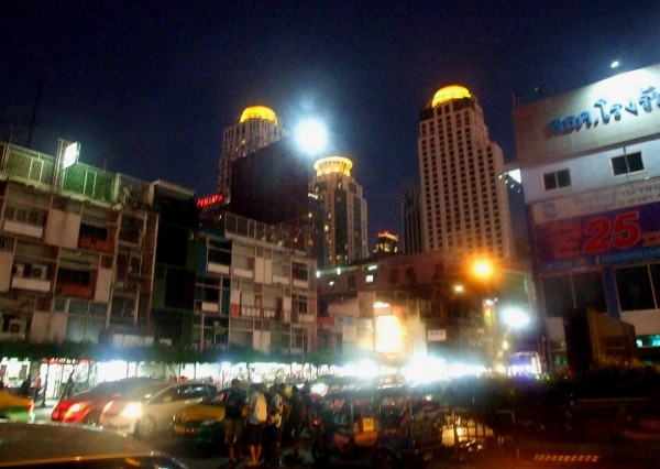 Zdjęcie z Tajlandii - wieczorny Bangkok