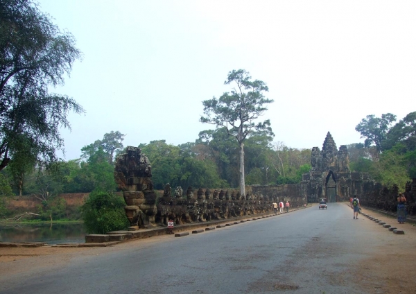 Zdjęcie z Tajlandii - brama Angkor Thom