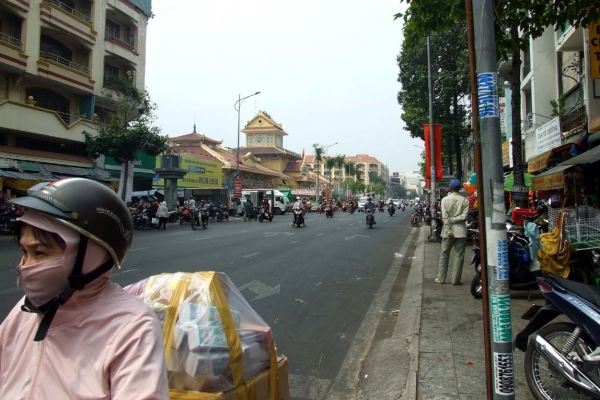 Zdjęcie z Tajlandii - bazar Binh Tay