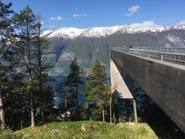 Zdjęcie z Norwegii - Stegastein Lookout