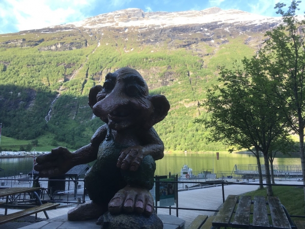 Zdjęcie z Norwegii - Geiranger