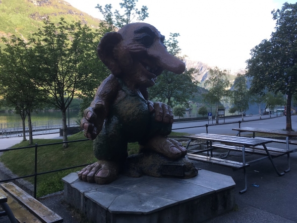 Zdjęcie z Norwegii - Geiranger
