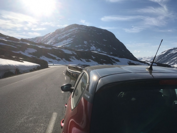 Zdjęcie z Norwegii - Powyżej Geiranger