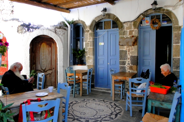 Zdjęcie z Grecji - Nisiros - wioska Emporios