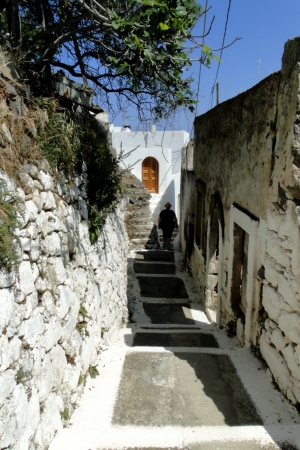 Zdjęcie z Grecji - Nisiros - wioska Emporios
