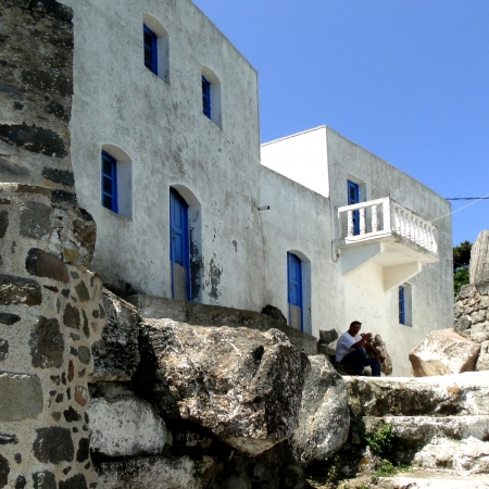 Zdjęcie z Grecji - Nisiros - wioska Emporios