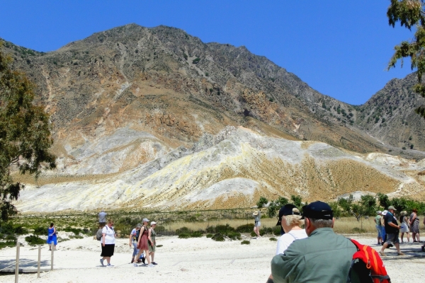 Zdjęcie z Grecji - Nisiros - krater Stefanos