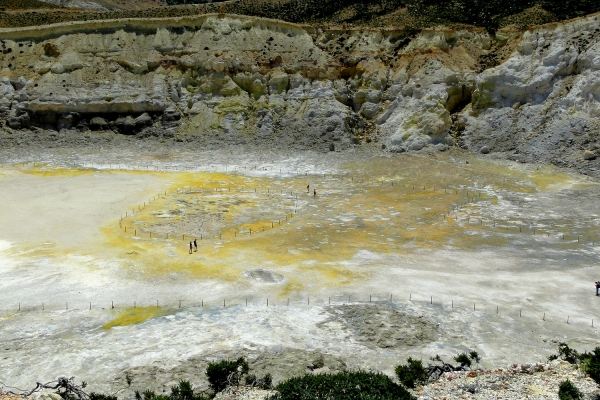 Zdjęcie z Grecji - Nisiros - krater Stefanos