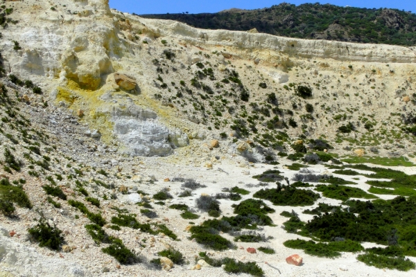Zdjęcie z Grecji - Nisiros - krater Stefanos