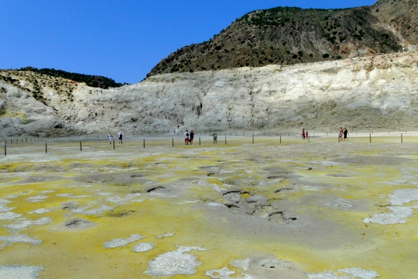 Zdjęcie z Grecji - Nisiros - krater Stefanos