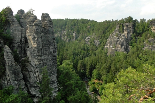 Zdjęcie z Czech - Saksońska Szwajcaria