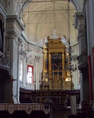 Zdjęcie z Włoch - ołtarz główny
