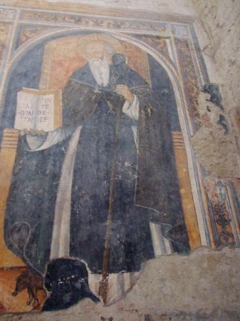 Zdjęcie z Włoch - resztki fresków