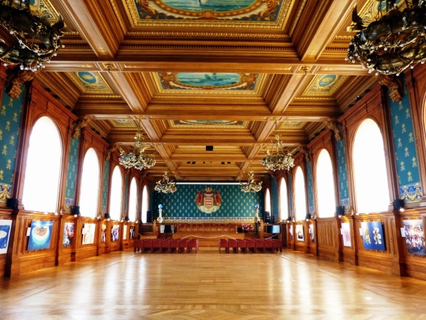 Zdjęcie z Andory - piękna sala konferencyjna Muzeum Oceanograficznego