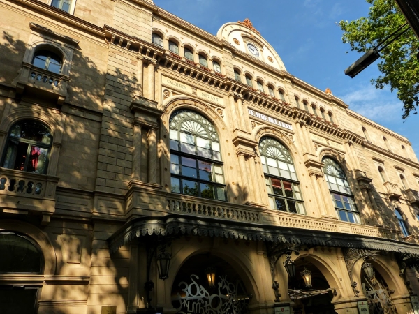 Zdjęcie z Hiszpanii -  gmach Gran Teatre del Liceu