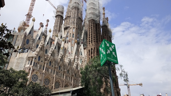 Zdjęcie z Hiszpanii - Sagrada Familia... cóż tu pisac? - no zachwycająca....