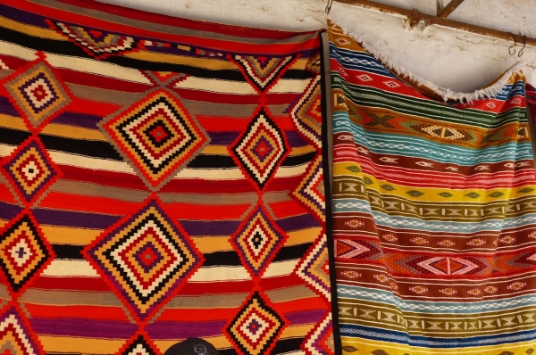 Zdjęcie z Tunezji - kolory Tunezji.... zaklęte w niekończącej się ilości dywanów....