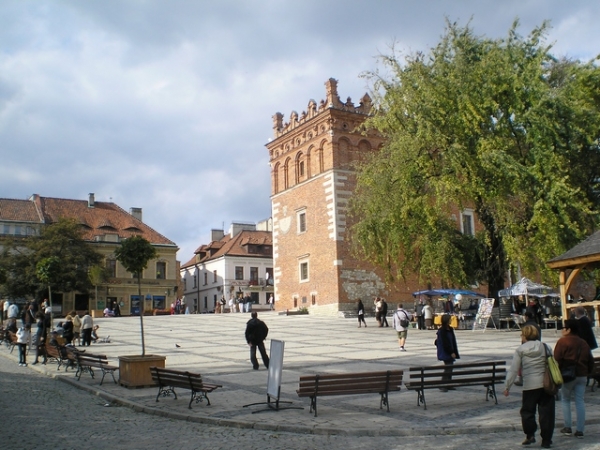 Zdjęcie z Polski - Sandomierski Rynek