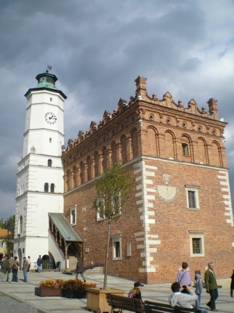 Zdjęcie z Polski - Ratusz - Sandomierz