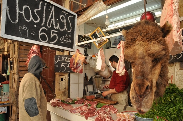 Zdjęcie z Maroka - Sklep mięsny