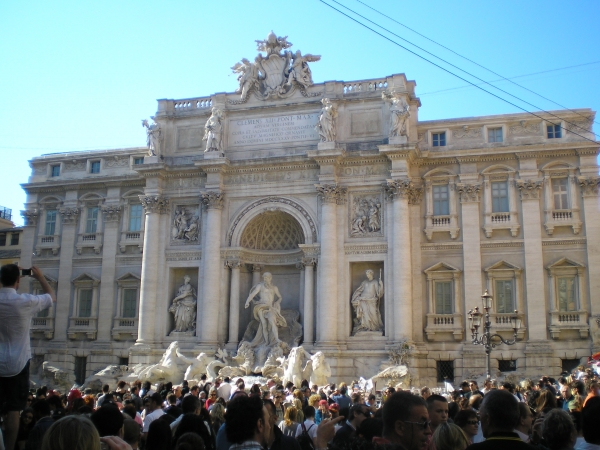 Zdjęcie z Włoch - Rzym - Piazza di Trevi