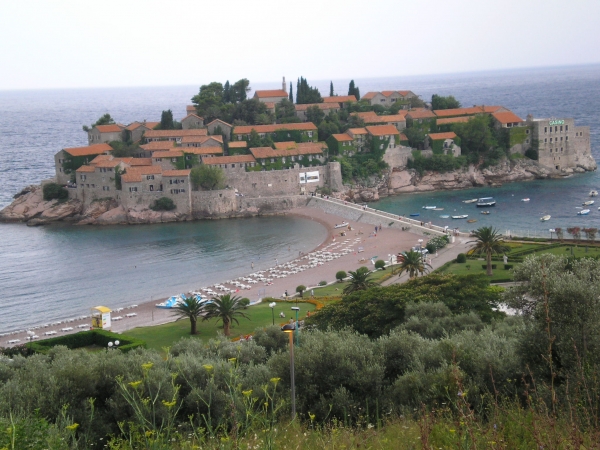 Zdjęcie z Czarnogóry - Sveti Stefan