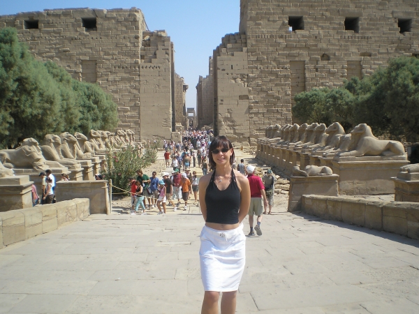 Zdjęcie z Egiptu - Karnak