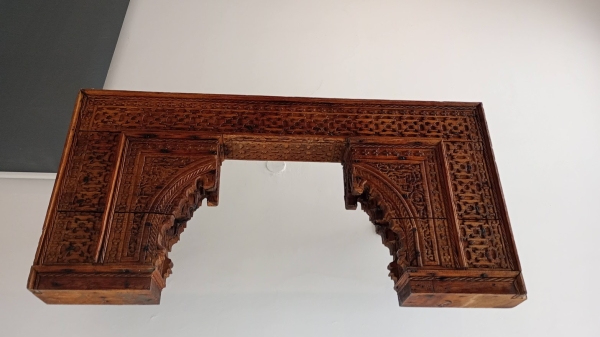 Zdjęcie z Tunezji - zbiory muzeum zwiedza się tematycznie, od wyrobów z drewna, ceramiki, kolekcję strojów, bizuterii, 