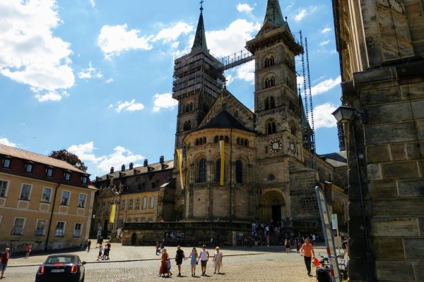Zdjęcie z Niemiec - Archikatedra św. Piotra i św. Jerzego (niem. Bamberger Dom)