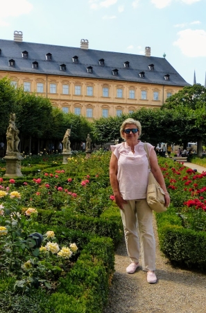 Zdjęcie z Niemiec - w malutkim , bamberskim Rosarium