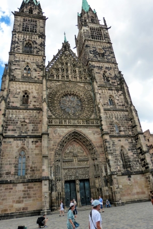 Zdjęcie z Niemiec - kościół Świętego Wawrzyńca (niem. St. Lorenz-Kirche) ? jeden z najważniejszych i największych 