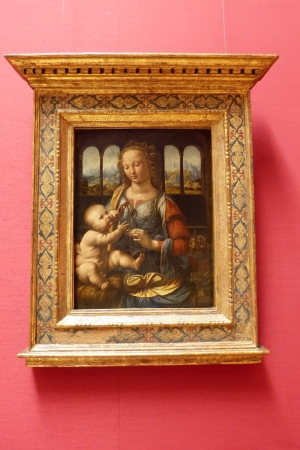 Zdjęcie z Niemiec - Madonna Leonarda da Vinci- jedyne dzieło tego artysty w całej potężnej kolekcji dzieł Pinakoteki