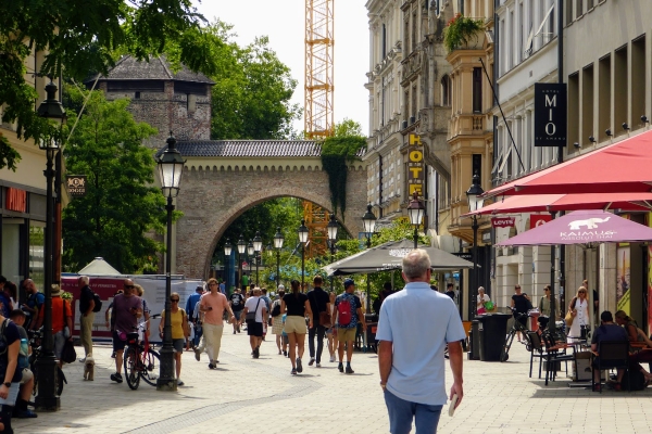 Zdjęcie z Niemiec - z zupełnie innej strony - Sendlinger Tor (Brama Sendlinger)