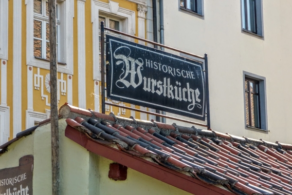 Zdjęcie z Niemiec - to najstasza "kiełbasiarnia" w Regensburgu - Historische Wurstkuchl 