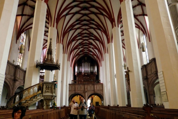 Zdjęcie z Niemiec - wnętrza Thomaskirche