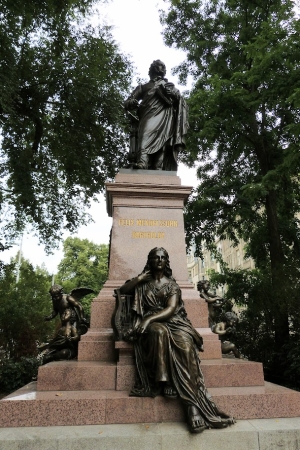 Zdjęcie z Niemiec - pomnik Mendelssona
