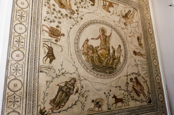 Zdjęcie z Tunezji - ilość tych mozaik w tym Muzeum przeszła moje wszelkie wyobrażenia...